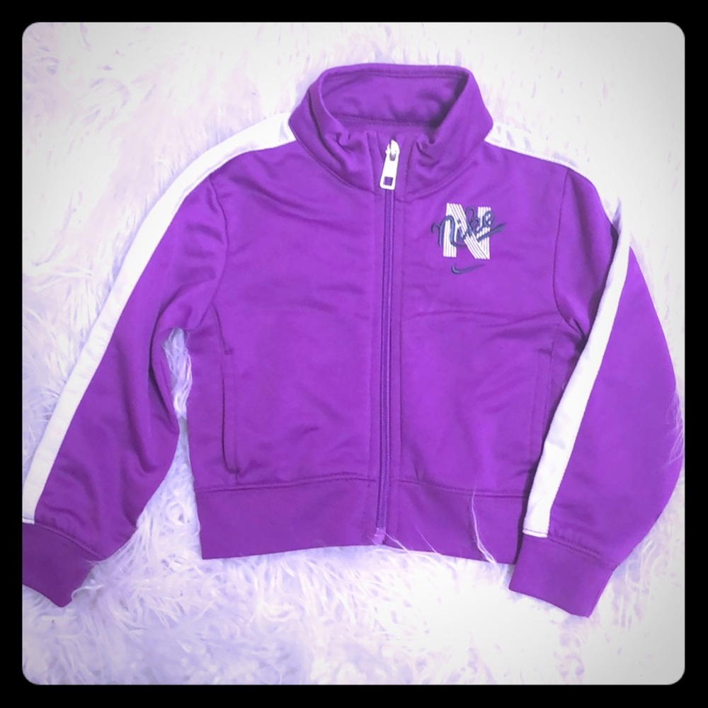NIKE Purple Sports Jacket Toddler Baby Girl 💜